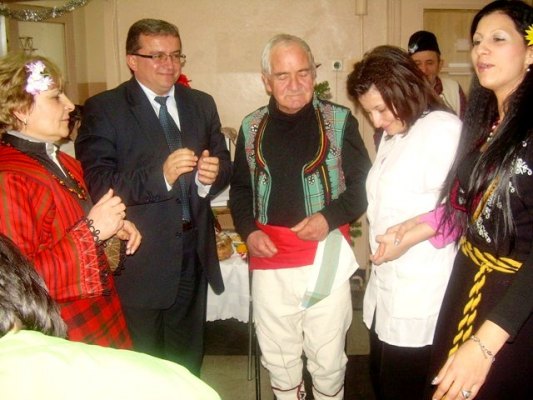 Посещение на кмета и зам. кмета на Община Първомай 07.01.2011г.