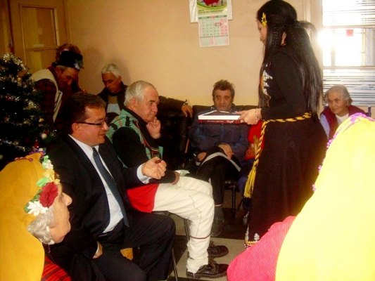 Посещение на кмета и зам. кмета на Община Първомай 07.01.2011г.
