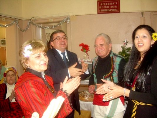Посещение на кмета и зам. кмета на Община Първомай 07.01.2011г.
