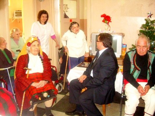 Посещение на кмета и зам. кмета на Община Първомай 07.01.2011г.