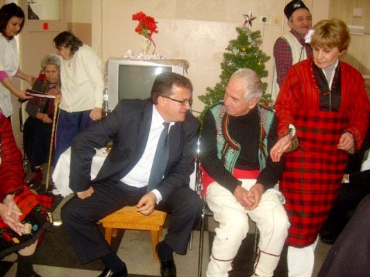 Посещение на кмета и зам. кмета на Община Първомай 07.01.2011г.