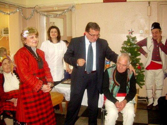 Посещение на кмета и зам. кмета на Община Първомай 07.01.2011г.