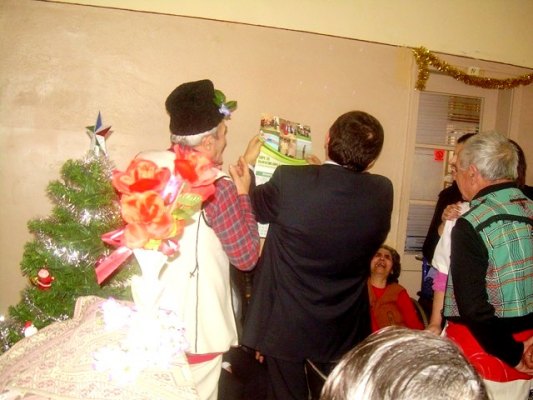 Посещение на кмета и зам. кмета на Община Първомай 07.01.2011г.