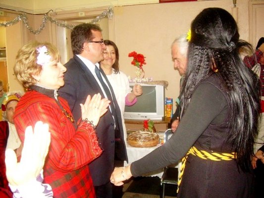 Посещение на кмета и зам. кмета на Община Първомай 07.01.2011г.