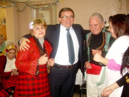 Посещение на кмета и зам. кмета на Община Първомай 07.01.2011г.